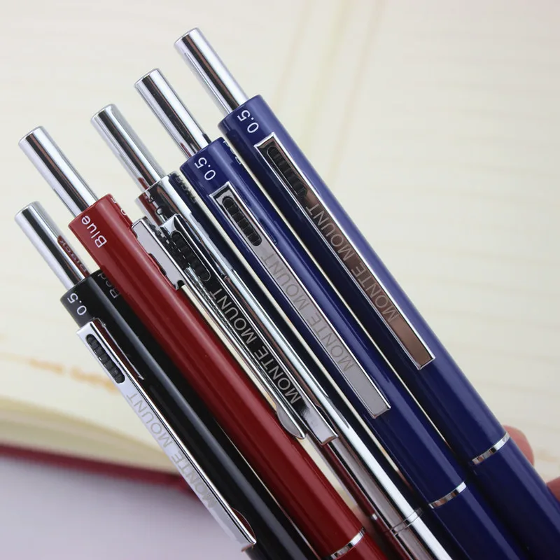 Metal Smooth Ballpoint Pen Student pencil Writing Pens School Office