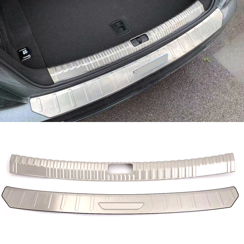 

Stainless Car Accessories Rear Boot Trunk Inner & Outer Bumper Protector Guard Sill Plate Cover 2PCS For Audi A6 C8 2019+