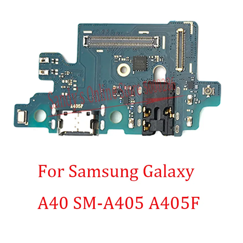 Силовой кабель для зарядки с портом USB порт док-станция платы гибкий Samsung Galaxy A40 A405F