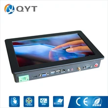 Безвентиляторный промышленный компьютер процессор intel i5 6200U 2,3 ГГц Встроенный 4 Гб DDR4 ram 32G SSD 1* RS232, 4* USB Все в одном компьютере