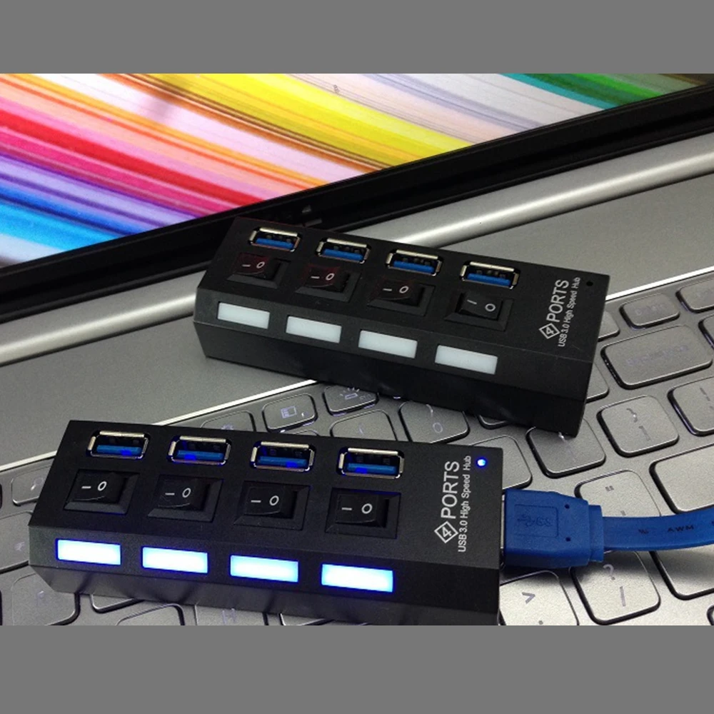 VONETS 4 в 1 Micro USB OTG концентратор USB хаб разъем сплитер для смартфона ноутбук планшетный ПК Мощность зарядный кабель аксессуар