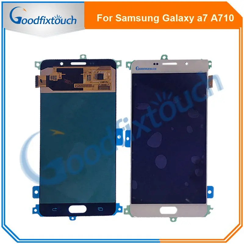SM0025  For Samsung Galaxy a7 A710f A710P A710S Original LCD Display Touch screen Digitizer Assembly  (4)