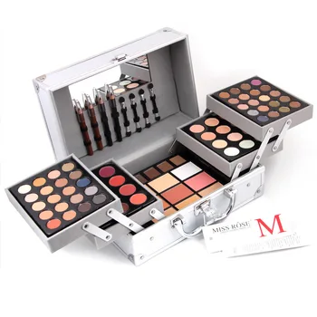 

MISS ROSE Multi-function Set AmoyBeauty 80 Colors Eye shadow Matte Blush Mirror Contour Palette Concealer Lipstick With brush