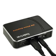 2016 New HD Video Capture EZCAP 1080P Game Capture HDMI YPbPr Recorder Box into USB Disk with Edit Software for XBOX One/360 PS3