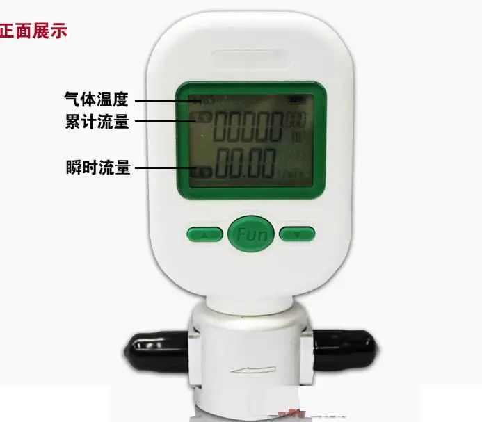 Digital display 25L/min air oxygen mass flowmeters MF5706 flow meterin