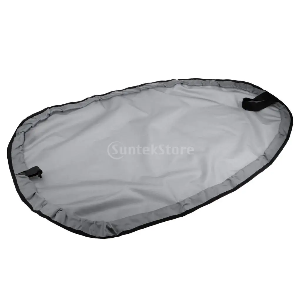 Premium 300D Oxford Ocean Sea Kayak Cockpit Cover Storage Shield Accessories - Waterproof, UV Dust Protection, Adjustable