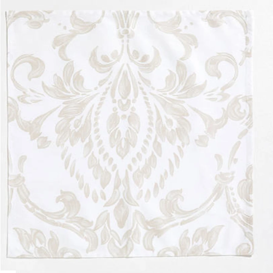 

Flower Beautiful Safe Soft Small Durable Cloth Napkins Paper Restaurant Puuvilla Napkin Hotel Napkins Cleaning Tools 50C0028