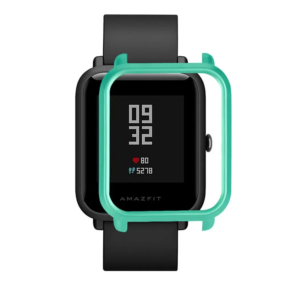 Корпус для часов Amazfit Bip Youth Smart протектор для часов чехол тонкая красочная Рамка PC чехол защитная оболочка для Huami