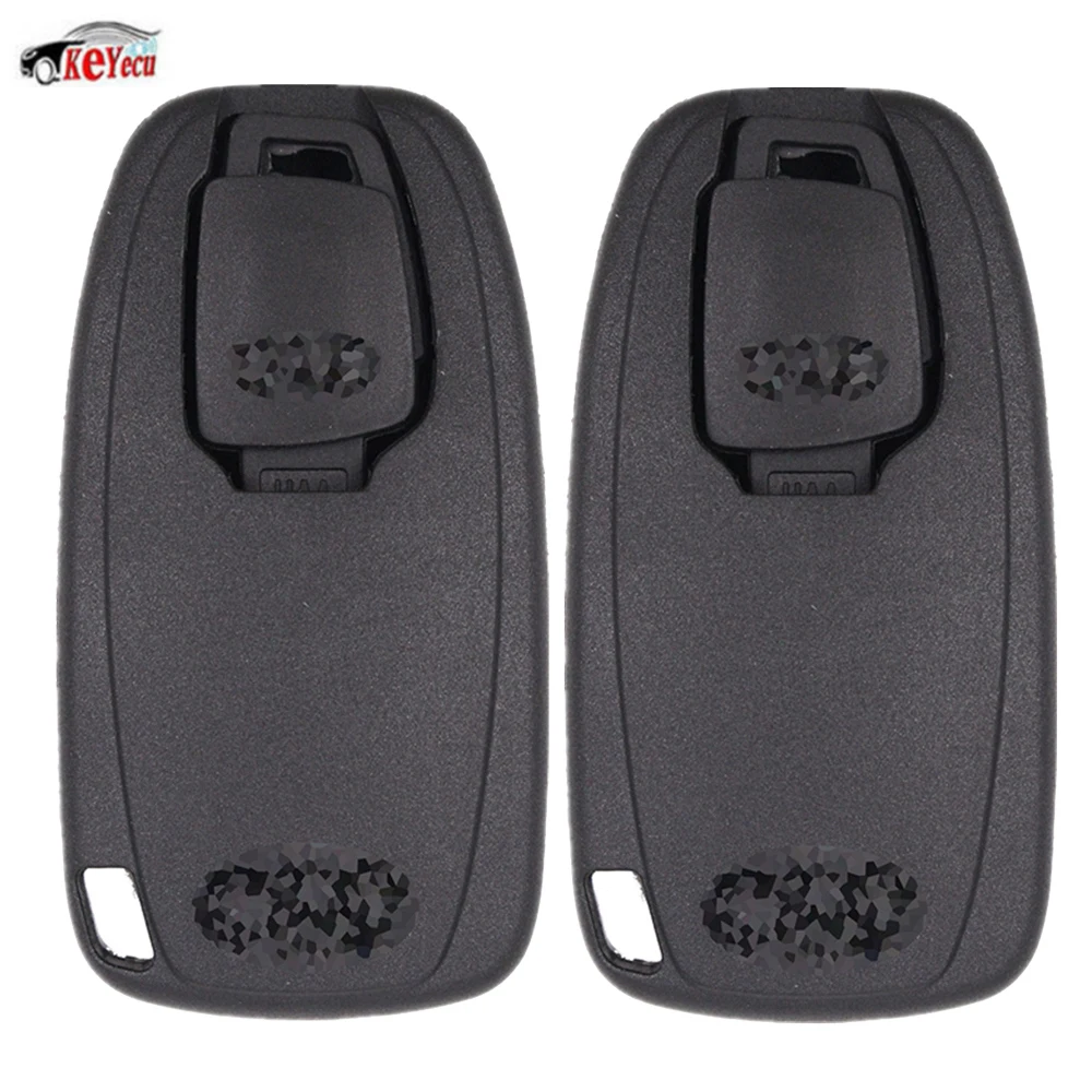 

KEYECU 2 Pcs/lot New Replacement Transponder Chip Key & Smart Emergency Key for Audi A3 A4 A6 A8 S3 S4 S6 S8 Q7 Engine Start
