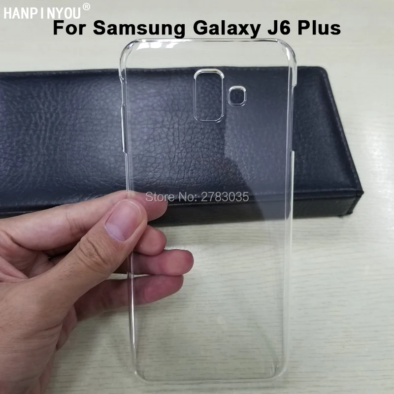 Чехол для Samsung Galaxy J6 Plus (2018) J610F 6 0 &quotс глянцевой защелкой кристально Невидимый