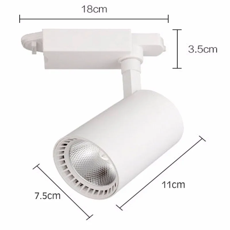 Vitrine de Jóias Luz de Monitoramento Alta Levou Roupas Leves Watt Led Spotlight Iluminação Frete Grátis Luz 5 w Cob 7 LED Spotlight iluminação vitrine de jóias frete grátis
