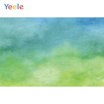 

Yeele Green Gradient Solid Color Baby Dream Portrait Photography Backgrounds Customized Photographic Backdrops for Photo Studio