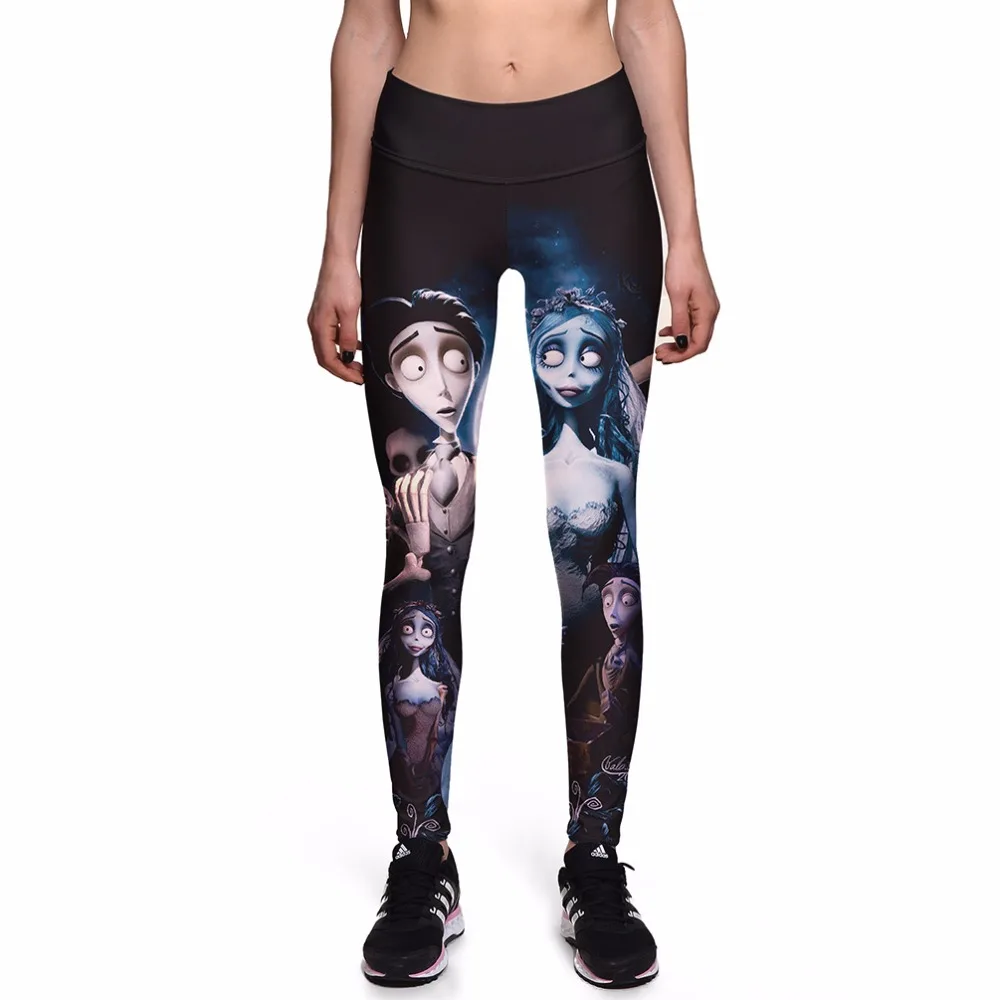 Hot Sales Halloween Cropse Skull Print Women Spring