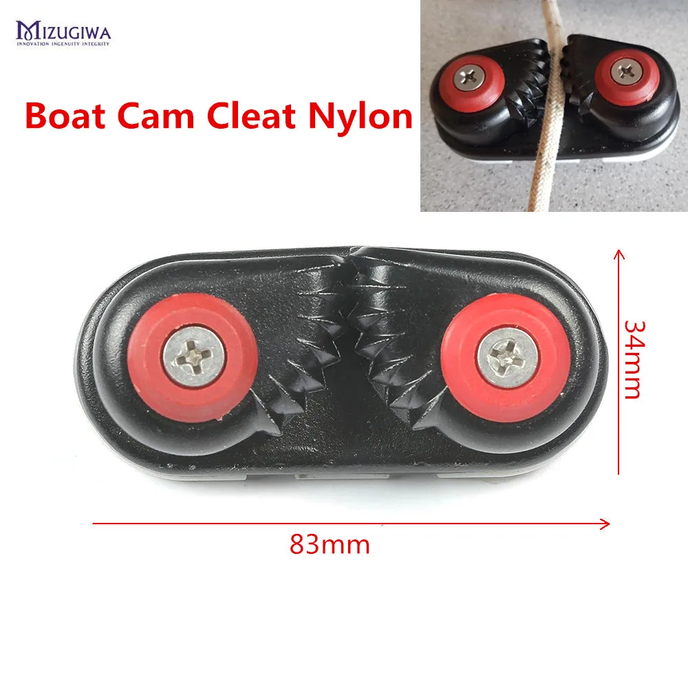Marine Composite Boat Cam Cleat Nylon Sailing Sailboat Ball Bearing Cam