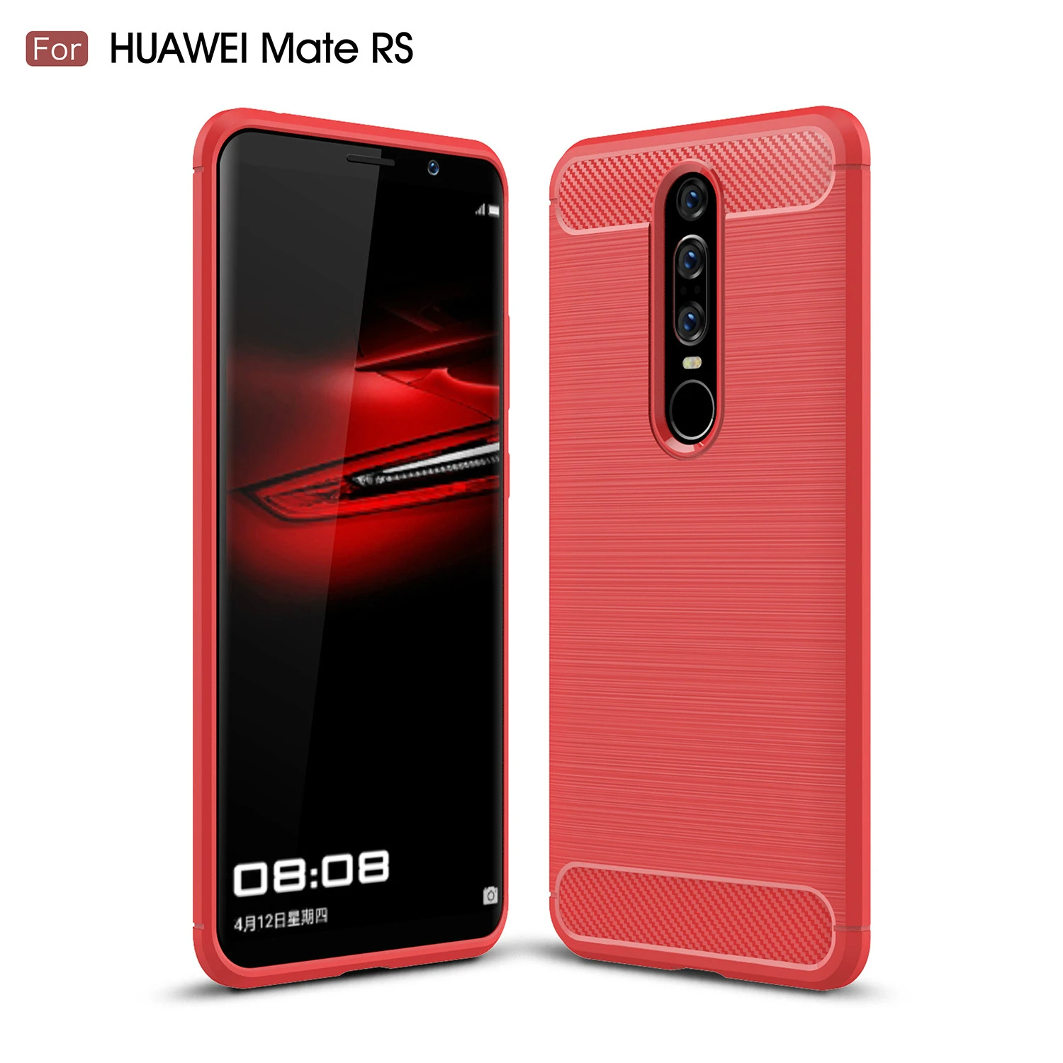 

Luxury case For huawei mate rs Case Soft TPU Anti-knock Coque Case For huawei mate rs porsche Design Cases Back Phone Cover #004