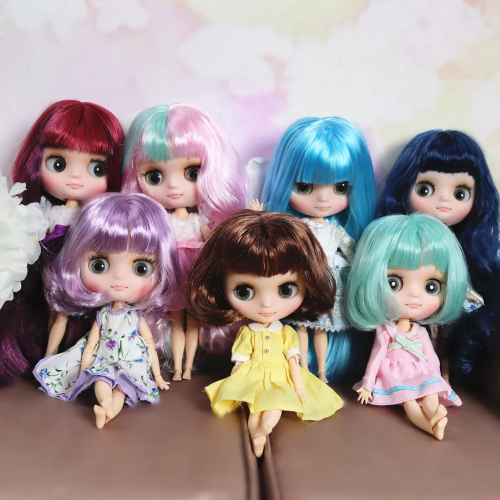 Кукла Middie blyth 20 см, шарнирное тело с жестом руки 1/8 bjd, модные куклы, фабричная Обнаженная