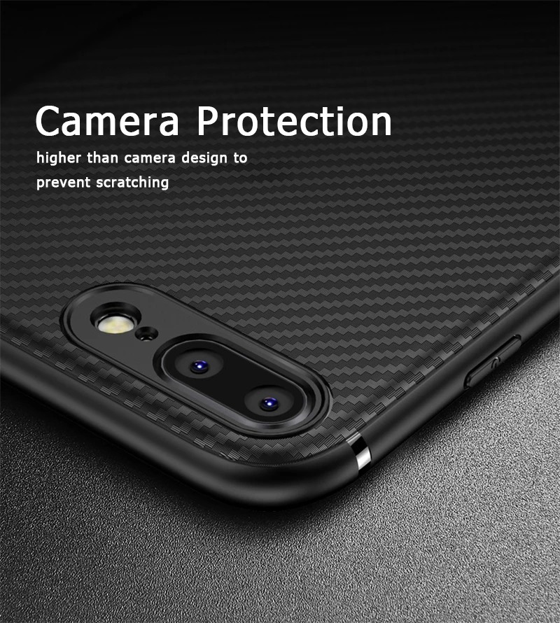 LUPHIE Luxury Case For iPhone X 8 7 Plus Carbon Fiber case for iphone 6 6S Plus 5 5S SE (5)