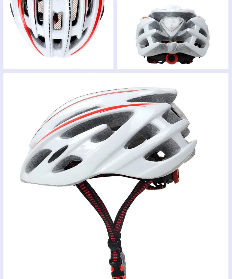 1Brand bicycle helmets 220g Ultralight LED Road Bike Helmet MTB Cycling Helmet 54-59cm Casco Ciclismo