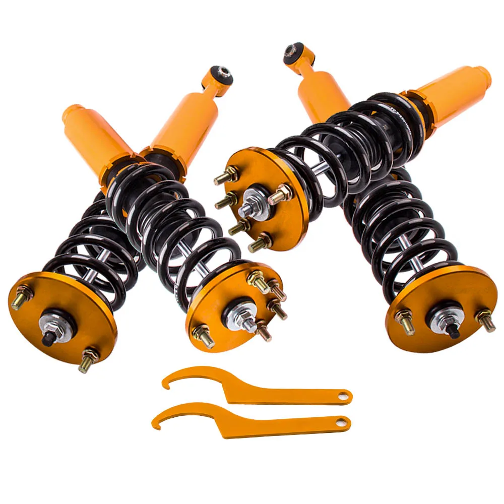 

For Honda Accord 2003 2004 2005 2006 2007 Coilover Suspension Spring Strut Coilovers Front Rear Shock Absorber Coil Over