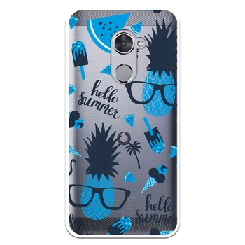

Stand case costume drawing Hello Summer Green WP011 for Vodafone Smart V8