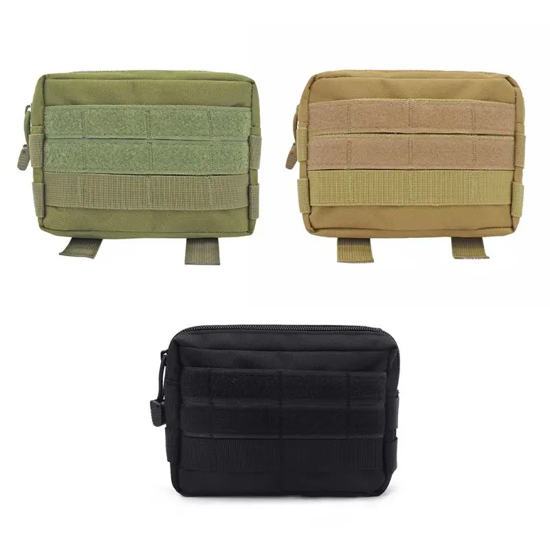 

Nylon Tactical Molle Pouch Multifunction Pouch EDC Tools Bag for Outdoor Hunting Fishing Camping Men Zipper Fanny Pack