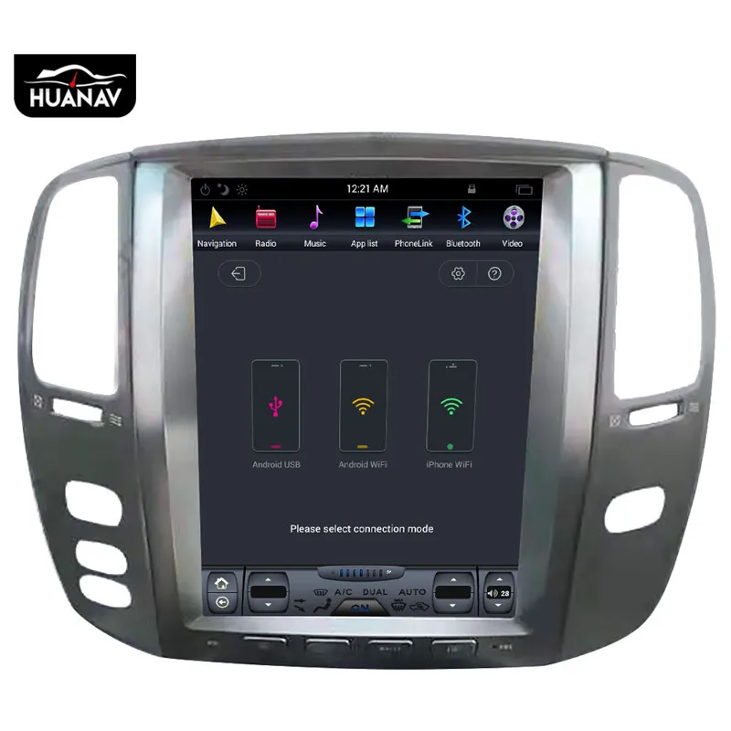 Perfect Android 7.1 no Car CD DVD Player GPS Navigation For Lexus LX470 2002-2007 car Radio player multimedia Stereo Auto Head unit tape 7