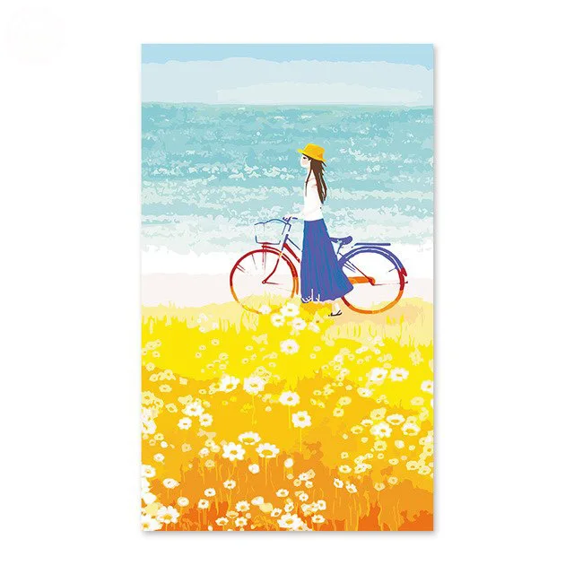 Digital-oil-painting-summer-little-fresh-girl-illustrations-of-Princess-little-sister-painting-sunny-day.jpg_640x640