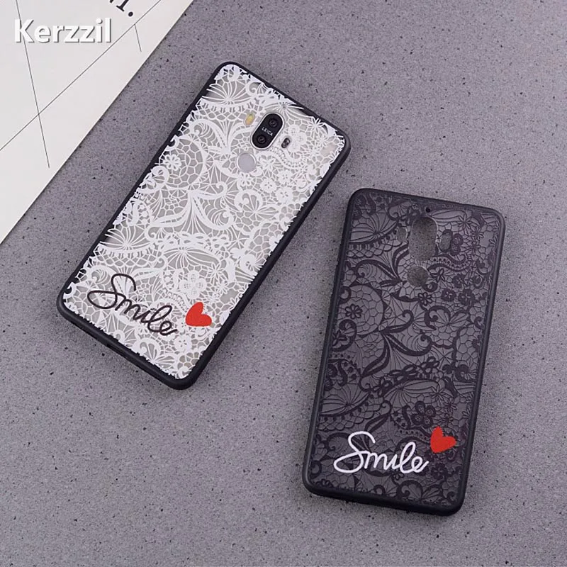 Сексуальный кружевной чехол Kerzzil в стиле ретро для Huawei P8 P9 P10 2017 P20 lite Pro P smart PC TPU