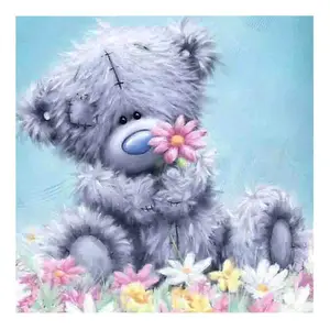 Diamond Painting Teddy Bear Tatty Teddy Cross Stitch Diy Diamond Embroidery Painting Wall Picture Cartoon Full Mosaic Kit