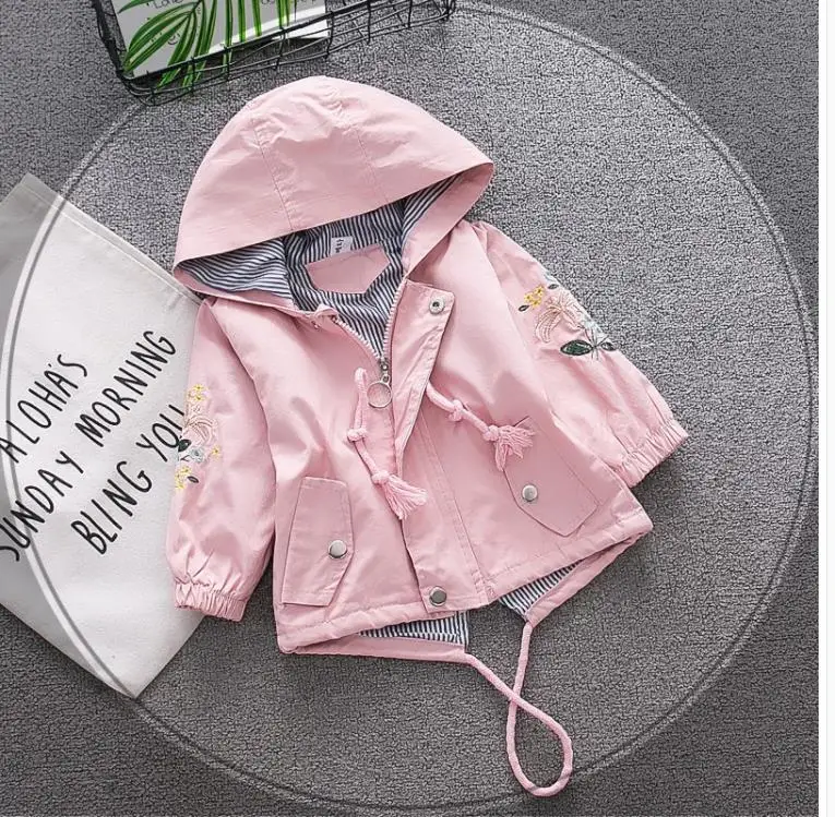

Girls' fashion flower coat 2