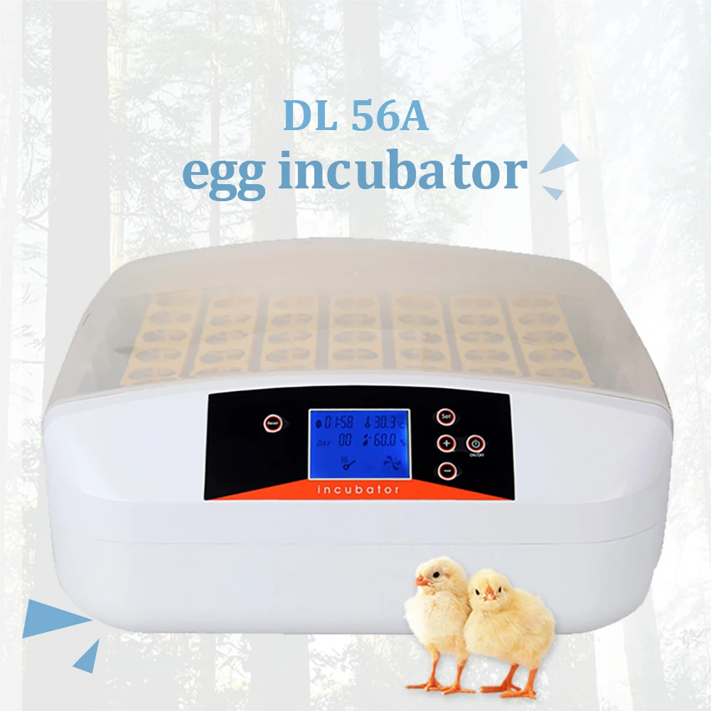 

NEW 56 Eggs Incubator Automatic Egg Hatcher Hatchery Machine Automatic Turner Chicken Duck Egg Hatching Machine With Cheap price