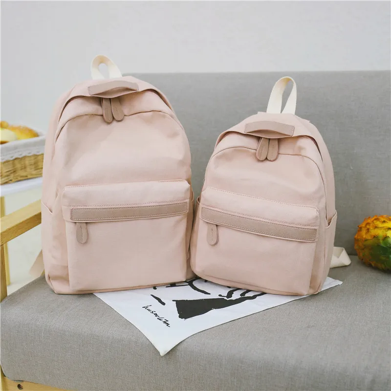 Preppy style Student backpack High quality canvas women's bag Large capacity female travel backpack laptop bag for women Daypack (20)