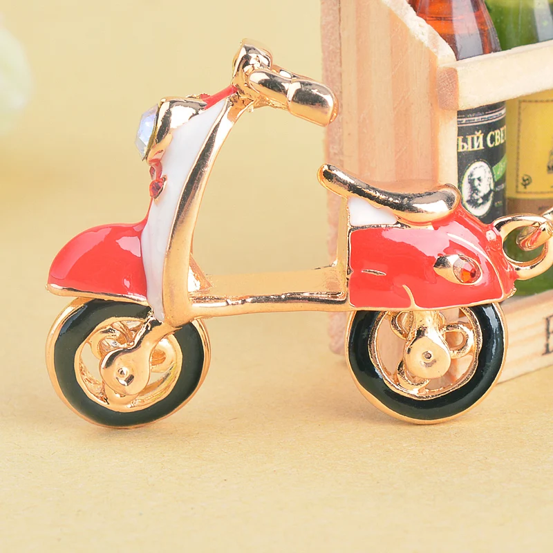 Hot Sale Motor Scooter Key Cute Motorcycle Keychain For Women