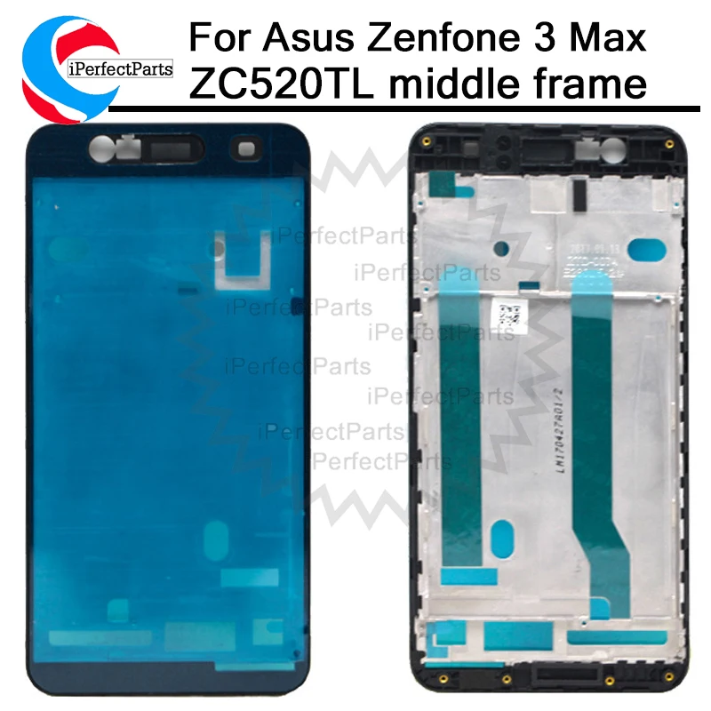 Новая черная белая Золотая средняя рама Замена для Asus Zenfone 3 Max ZC520TL X008D+ Инструменты