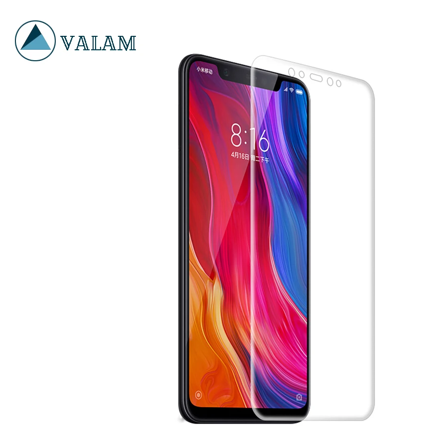 

VALAM Full Cover Hydrogel InvisibleSoft Screen Protector For Xiaomi Mi8 Mi8 SE lite Pro POCOPHONE F1 3D Curved Film For Mi8 Pro