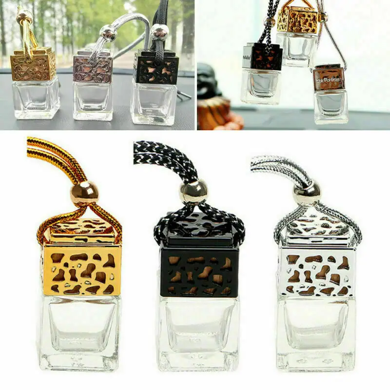 

10x Hanging Empty Car Perfume Bottle Diffuser Air Freshner Gadget Mini Ornament Essential Oil Car Diffuser Auto Products 2019