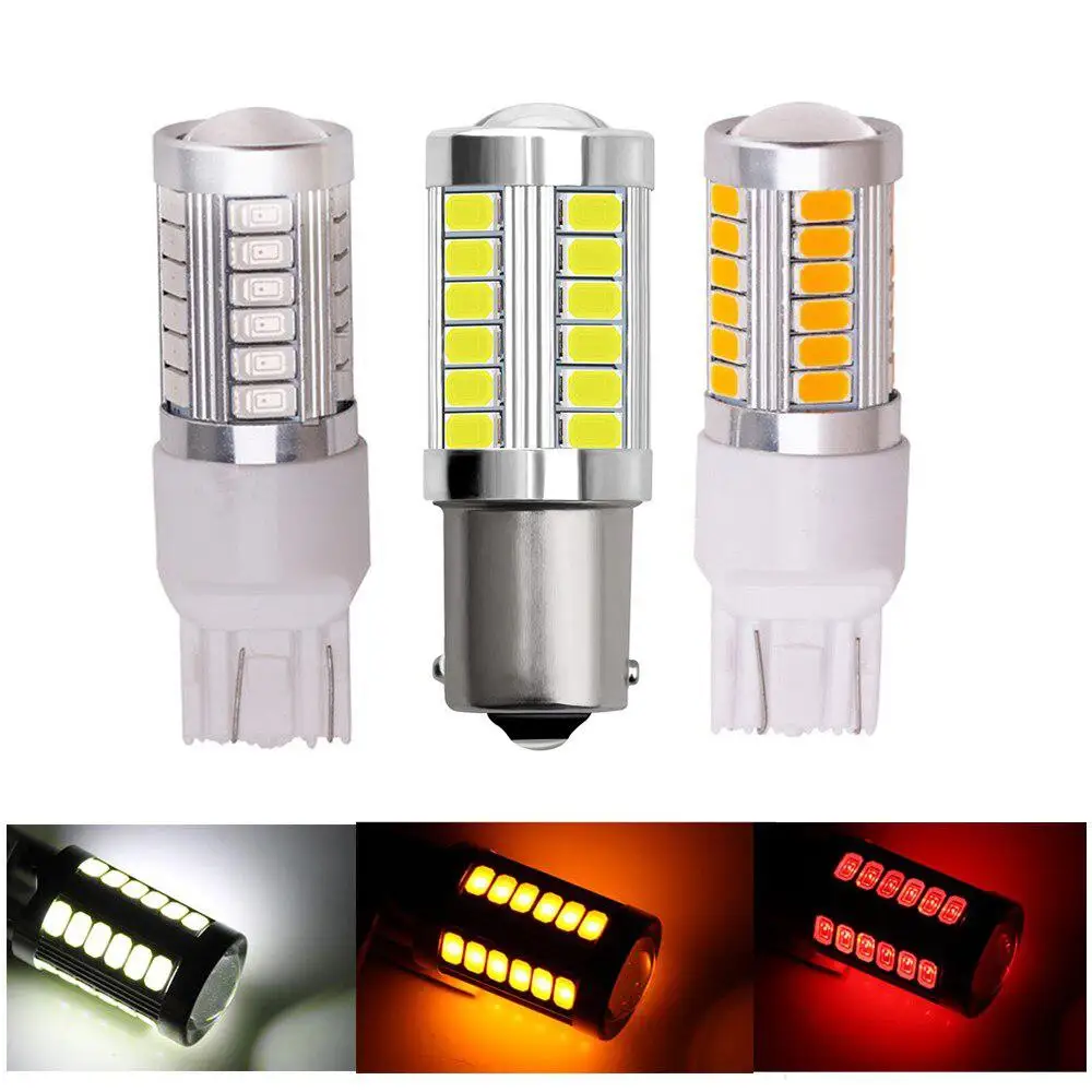 

LED 1156 1157 5730 5630 33SMD Car Tail Bulb Brake Lights Auto Reverse Lamp Daytime Running Light