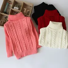 Одежда для мальчиков и девочек, Зимний пуловер, детские свитера, верхняя одежда с длинными рукавами и рисунком облака, детская трикотажная одежда с круглым вырезом, От 2 до 9 лет