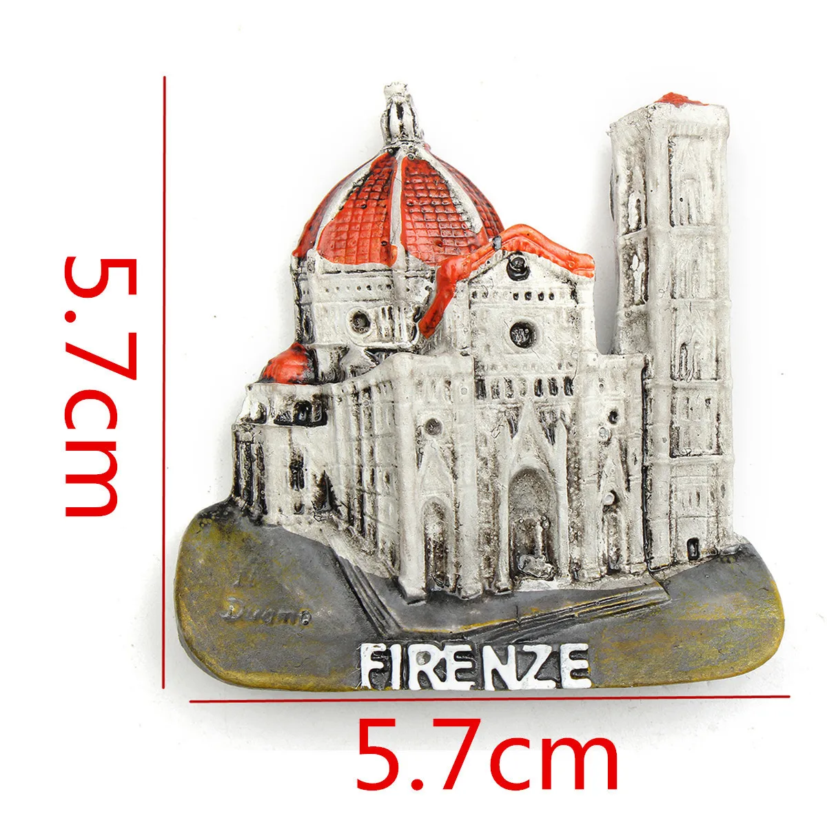 Florence Italy Resin Refrigerator Magnet Souvenirs 3D Fridge Magnet Sticker Travel Souvenir Kitchen Home Decoration Gift Decor