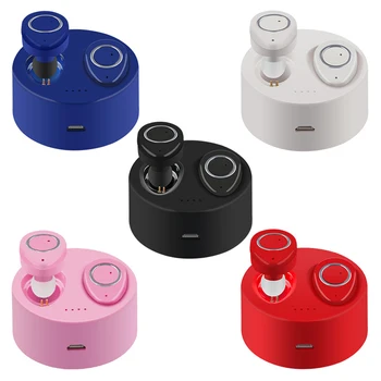 

TWS-F1 True Wireless Bluetooth Earphones Invisible Earphone Stereo Music Headsets Hands-free 450mAh Charging Box