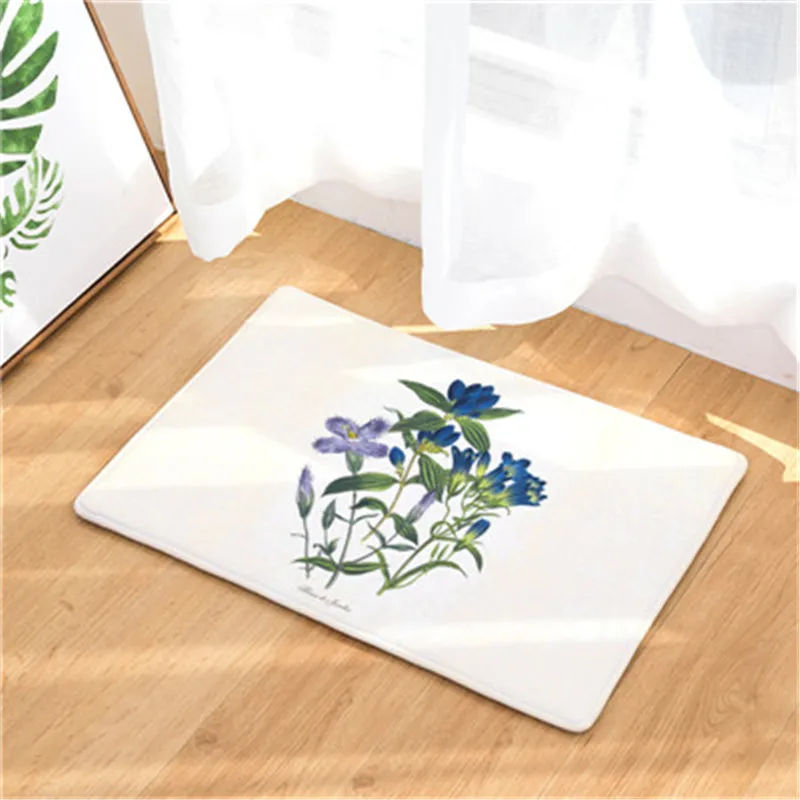 2017 Practical Fashion Small Wildflowers Theme Print Mats Rectangular