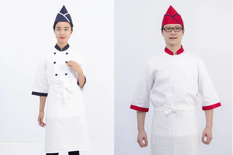 Японский шеф повар крышка лодки Ресторан Суши белый кепки выпечки марли еда для мужчин и женщин работы шляпа официант дышащий Кук