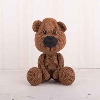 

crochet toys amigurumi bear model number a019