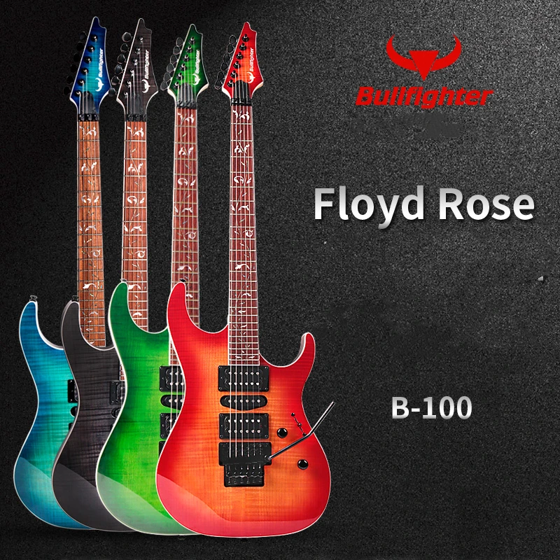 

Bullfighter B-100 Professional Performl Rock Electric Guitar Advanced Performance Effects Set Electric guitar