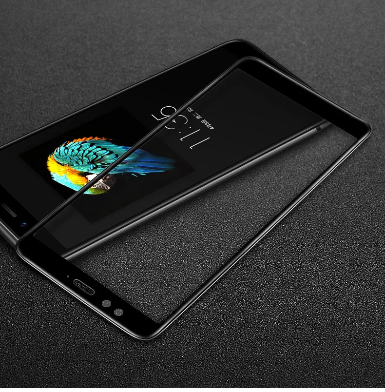Закаленное стекло с полным покрытием для Lenovo S5 2 шт. защитная пленка K520