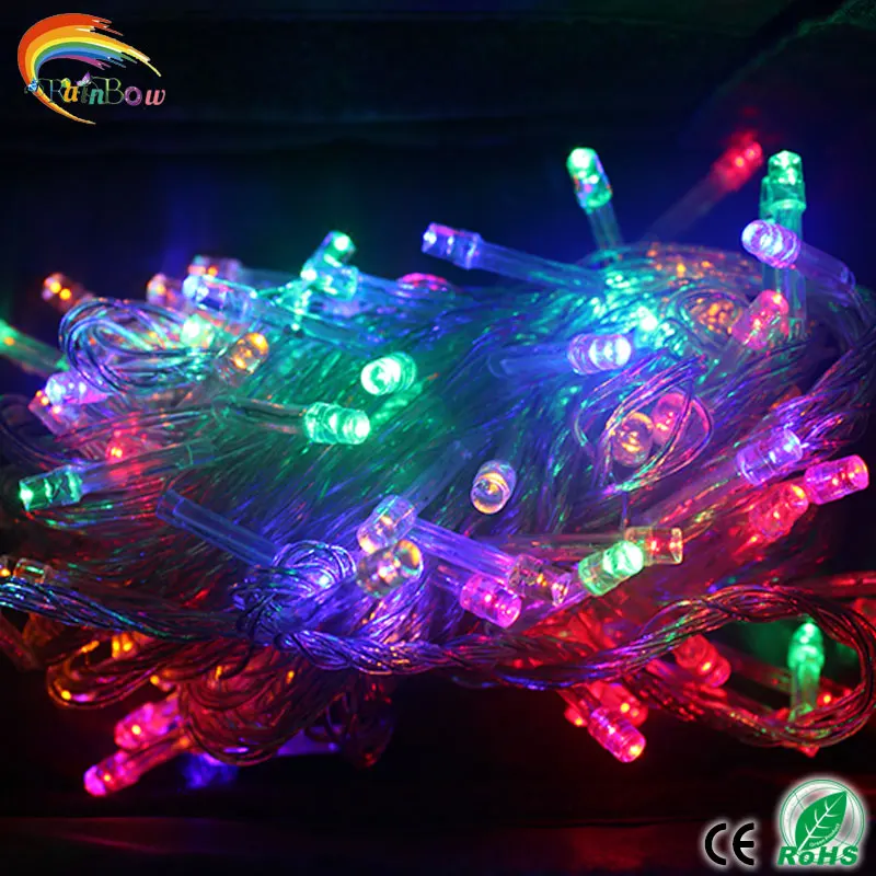 10 м 100LED гирлянда для улицы рождественской вечеринки Свадебная сказочная лампа
