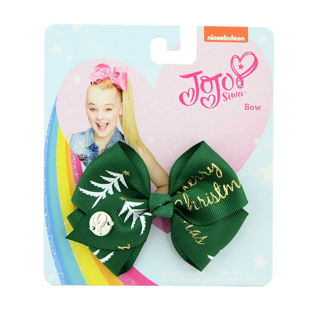 3.5inch Hair Clip for girls Children Christmas Hairpins Solid Color Hairgrips for Kids Baby Hair Accessories - Цвет: 4-1