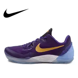 Аутентичные Оригинальная продукция Nike ZOOM культура Мужская дышащая Баскетбольная обувь кроссовки нескользящие спортивные низкие верхние