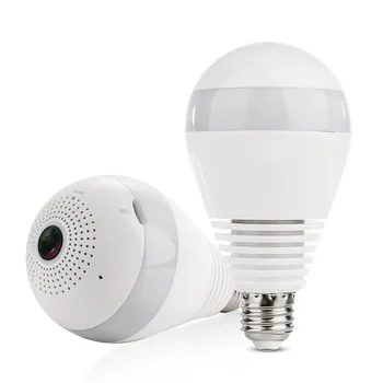 

360 Degree Fisheye Panoramic IP Camera 2.0 Megapixel Wireless Wifi Security Camera Super Wide Angle 3 high-brightness LED light