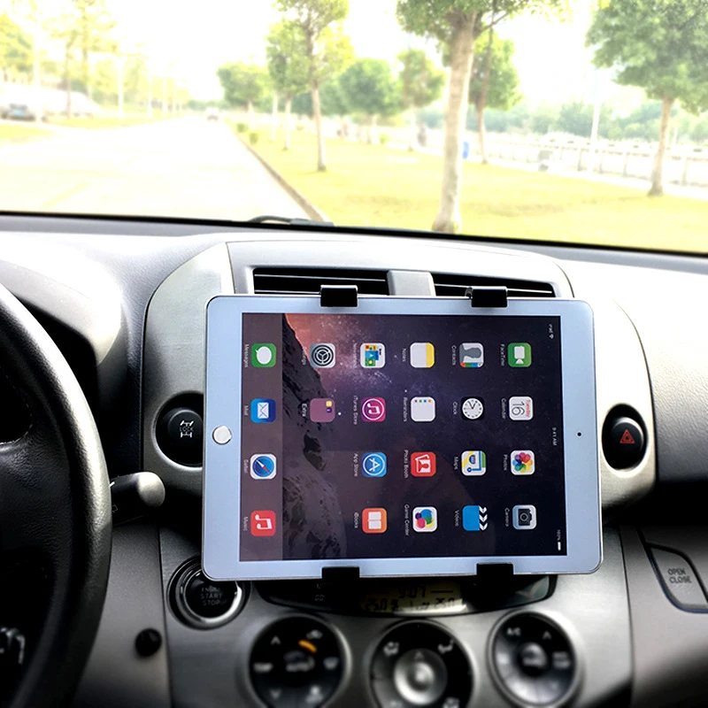 Universal 7.0 7.9 8.4 9.7 10.5&quot 11 inch Tablet Car holder Stand Auto CD Mount Holder for iPad Huawei Samsung LG |